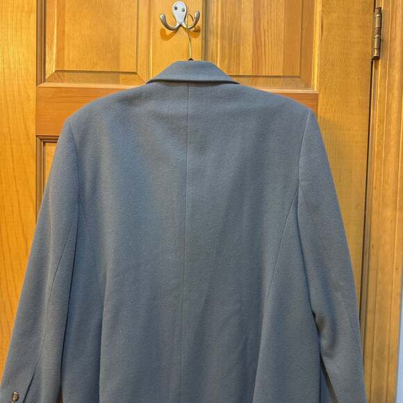 L.L.Bean Women's Green/Teal Wool Blend Blazer Jacket, Size 16, Classic Fit - Picture 5 of 8